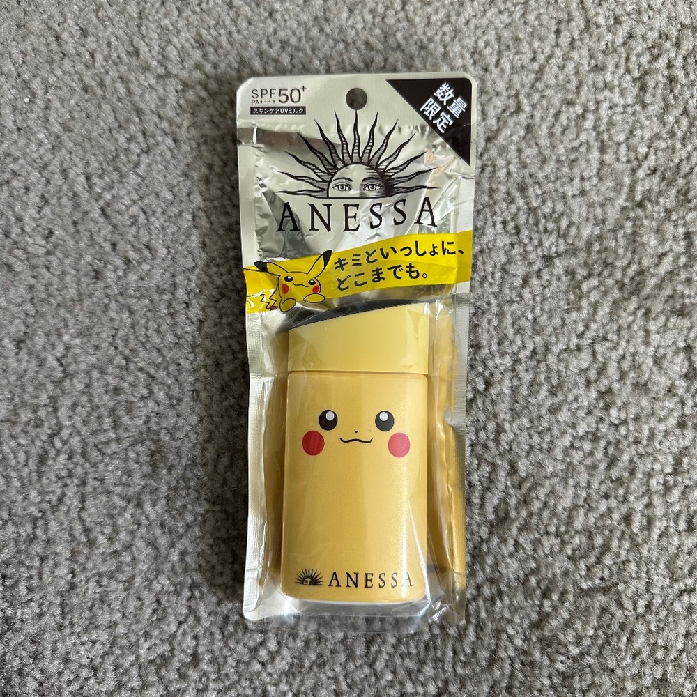 Anessa x Pokémon Limited Edition Pikachu Sunscreen - SPF 50+ PA++++ (60ml)